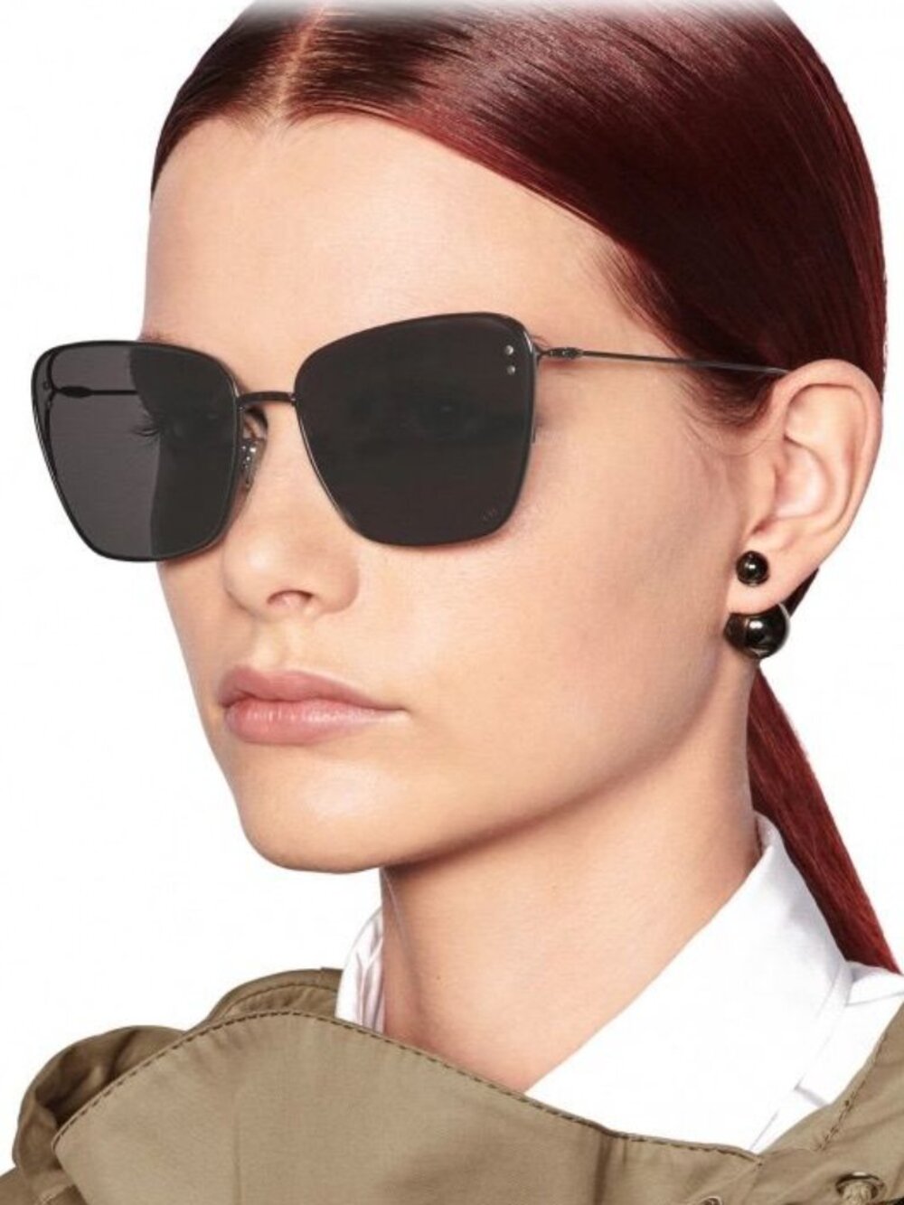 Dior Women Sunglasses Gunmetal Grey Butterfly MISSDIOR B2U H4A0 BRAND NEW